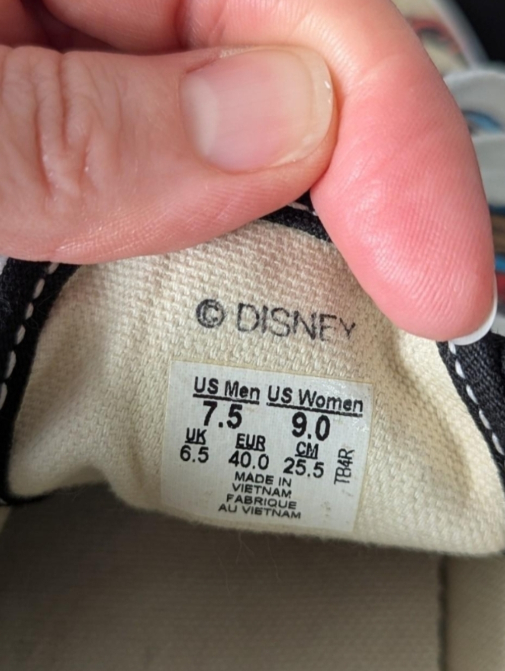 Vans X Disney Authentic Mickey Mouse Aloha‎ Sneakers Limited Edition 10 Size men - Picture 7 of 7